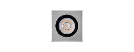 Adu C empotrable de piso 75 mm.acero inox